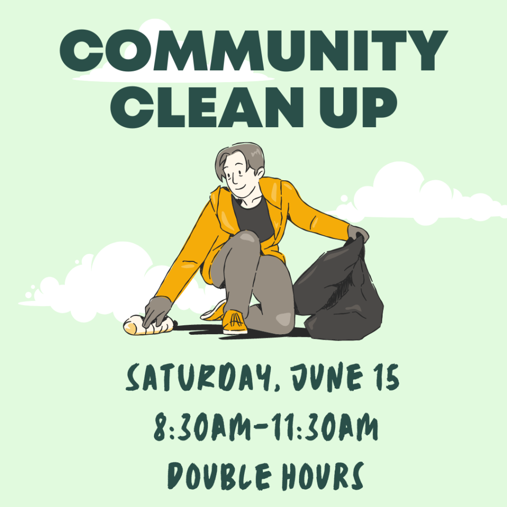 Community Clean-Up: June 15, 2024